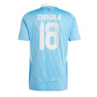 Maglia Calcio Belgio Orel Mangala #18 Seconda Divisa Europei 2024 Manica Corta